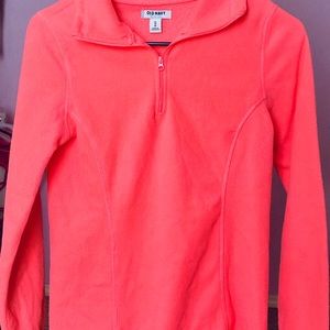 Old Navy  Coral fleece pullover Girls Size XS